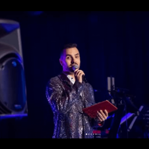 Moderátor Matej "Mett" Martinček